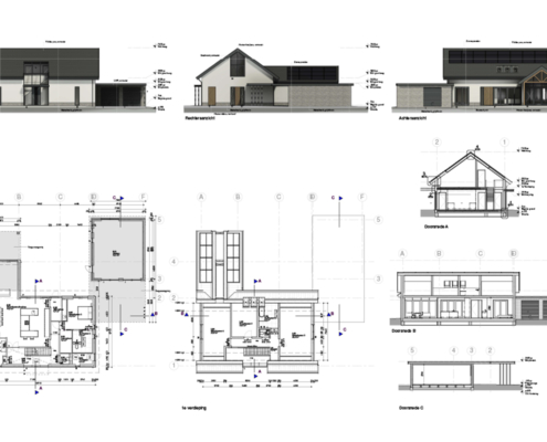 Bouwkundig advies van schetsontwerp tot en met detail werktekening